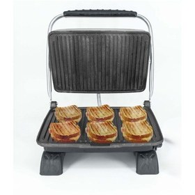 Resim Dökümix Demir Döküm Tost Makinesi Gri + Tel Fırça 