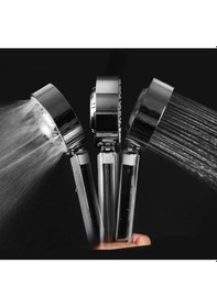 Resim Çift Taraflı Yüksek Basınç Su Akıtan Şampuan Hazneli Duş Başlığı. Diğer 