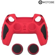 Resim Playstation 5 Dualsense Oyun Kolu Silikon Koruyucu Kılıf ve Analog Koruyucu 