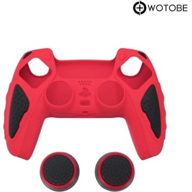 Resim Playstation 5 Dualsense Oyun Kolu Silikon Koruyucu Kılıf ve Analog Koruyucu 