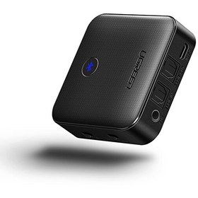 Resim 3.5 MM Aux Fiber Optik Bluetooth 5.0 Transmitter Receiver Ses Aktarım Adaptörü 