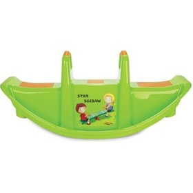 Resim Pilsan Star Tahterevalli Yeşil 06177 Star Seesaw 
