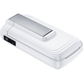Resim Benks MP13 5in1 Dijital LED Göstergeli Katlanabilir Kablosuz Şarj Standlı Powerbank 15W 10000mAh - Beyaz 