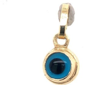 Resim Kayra Mücevher Altın Göz Nazarlık Çm55 Beyaz Altın 