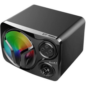 Resim M90 Music D.j Sp60 2+1 Usb Sd Karaoke Ve Bluetooth Ses Sistemi 12w Sp60 