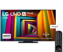 Resim LG 65UT91 65'' 165 Ekran 4K Smart AI Sihirli Kumanda HDR10 webOS24 UHD TV LG