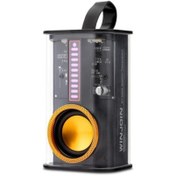 Resim NODAR Hadron K07PRO Siyah Bluetooth Speaker 5W 102-61-47MM 