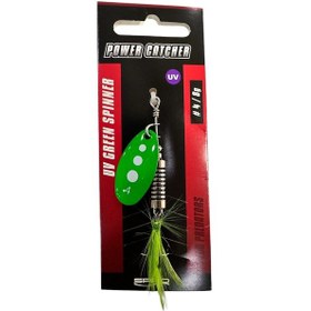 Resim Spro Pc Spinner 8gr Döner Kaşık Mepps Uv Green 