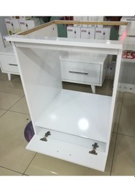 Resim Hazır Mobilya Kapaklı Ankastre Fırın Ve Ocak Modülü 