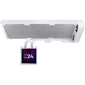 Resim Lian Li Hydroshift Iı Lcd-S 360N Fansız Beyaz Sıvı Soğutucu (G89.GHS2LCDS36NW.00) 