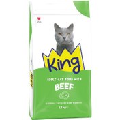 Resim King Biftekli Yetişkin Kedi Maması 1,2 Kg 
