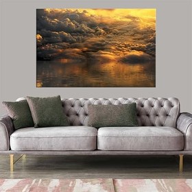 Resim Miyrem (1234) Exclusive Serie" Bulutlar Kanvas Tablo 100 x 70 