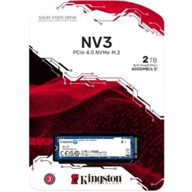 Resim Kingston NV3 SNV3S/2000G 2TB (6000/5000MB/s) M.2 2280 PCIe 4.0 NVMe SSD 