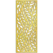 Resim Liar Dekor Liar Ahşap Seperatör (Paravan) - KSP-194 - (10 mm) - (69 cm x 139 cm) - (Gold) 