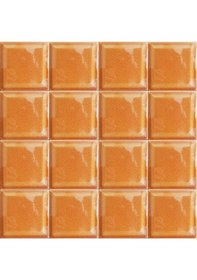 Resim Armada Çini 12.5x12.5 Cm Metro Karamel Çini Seramik Karo 
