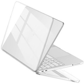 Resim Apple Uyumlu MacBook Neo 13inç Case A18 Pro A3404 Kılıf Kristal Ön Arka Şeffaf Kapak Renksiz 