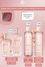 Resim Yves Rocher Comme Une Evidence Kadife Çantalı Parfüm - Vücut Seti-9916720 