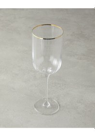 Resim English Home Bridgette Cam 6'lı Kadeh 350 Ml Gold Gold 