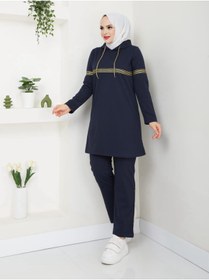 Resim CNG MODA Tesettür Simli Eşofman Takımı 