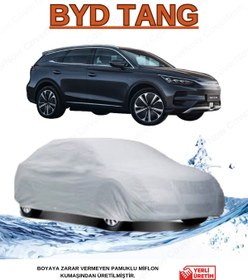 Resim covernow BYD TANG ARABA BRANDA, OTO ÇADIRI(4 MEVSİM)GRİ 