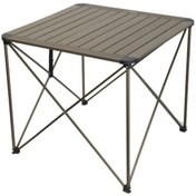 Resim Nurgaz Campout Alüminyum Büyük Kamp Masası Gri 