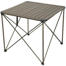 Resim Nurgaz Campout Alüminyum Büyük Kamp Masası Gri 