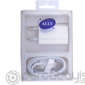 Resim İPhone 2in1 4G 4S İPad 2-3 Usb Ve Şarj Başlık Şarj Aleti 