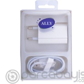 Resim İPhone 2in1 4G 4S İPad 2-3 Usb Ve Şarj Başlık Şarj Aleti 