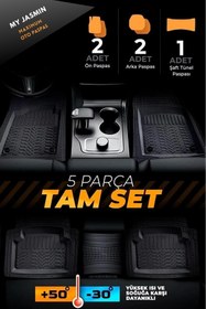 Resim MY JASMİN Toyota C-HR 2018 MODEL ARON 4D HAVUZLU SİYAH PASPAS 