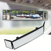 Resim YASEENLIN Geniş Açılı Konveks Araba Arka Görüş Aynası - Güvenli Klipsli, Dikişsiz Kavisli Tasarım ile Geliştirilmiş Görünürlük - Otomobiller, SUV'lar ve Kamyonlar için Uygun, Güvenlik Sürüş Aksesuarı | Dikişsiz Araç Entegrasyonu | Cam Ayna Yüzeyi 