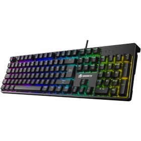 Resim Gamebooster G24b Enigma Rainbow Aydınlatmalı Red Switch Siyah Mekanik Gaming Klavye 