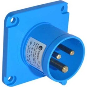 Resim tplast Tp Electric 3120-319-0970 3X16A CEE Norm Düz Makine Fişi 70X70 Vidalı IP44 