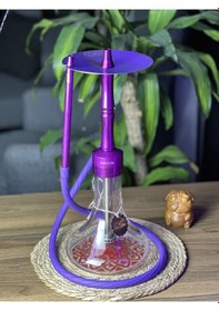 Resim Argus Model Purple Nargile Takımı 