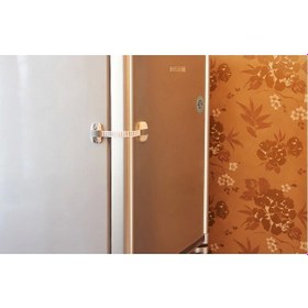 Resim Portakal Safety Ayarlanabilir Çok Amaçlı Dolap Kilidi Mavi Çok Renkli 