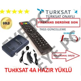 Resim Samsung LCD Tvlere Uyumlu Mini Hd Fullhd Göz Böcek Uydu Alıcısı 