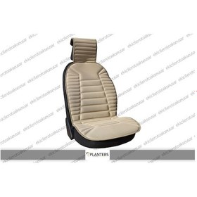 Resim Oto Koltuk Minderi Bej Ön 2'Li Set. Bütün Araçlara Uyumludur.. (404820484) 
