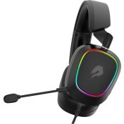Resim Gamebooster H23B Nemesis Rgb USB 7.1 Siyah Profesyonel Oyuncu Kulaklığı 