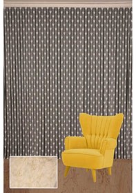 Resim Kalpli Model Krem Renk Ip Perde Hazır Ip Perde 300x270 