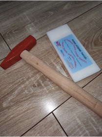 Resim Emek Yapı Laminant Parke Polyamid Döşeme Çakma Takozu 2cm*17cm ve 500gr Çekiç 