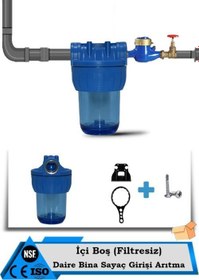 Resim Daire Bina Sayaç Girişi 5" İnc 1 Aşama Su Arıtma Ve Yumuşatma Sistemi (Filtresiz) 