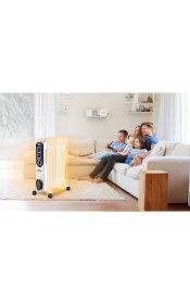 Resim Sinbo 11 Dilim Yağlı Radyatör 2500 w Ayarlanabilir Termostat ve 3 Kademeli Sıcaklık Ayarı 