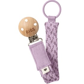 Resim Bibs Paci Braid Emzik Askısı-Violet Sky / Mauve 