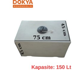 Resim Dokya Mühendislik Karavanlar Için Temiz Su Deposu 