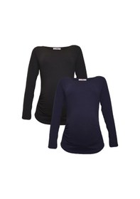 Resim Luvmabelly Myra2301_2302 Hamile Tshirt Seti 