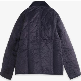 Resim Barbour Summer Liddesdale Kız Kapitone Ceket NY94 Navy-Gardenia 