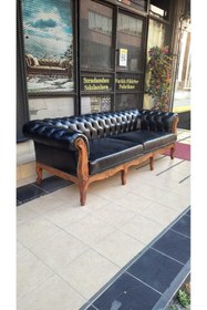 Resim 3A Mobilya 3A MOBİLYA HAKİKİ DERİ LANCHESTER KANEPE 