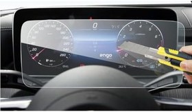 Resim Engo Mercedes GLC 12.3 inç ile Uyumlu Dijital Gösterge Ekran Koruyucu 