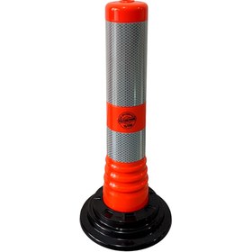 Resim İleri Trafik Delinatör 45x8 cm Demonte, Esnek Duba 