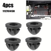 Resim 4 adet Motor Üst Kapak Trim Kauçuk Montaj Gömlek Bump Stop 11127614138 for bmw 1 2 3 4 5 6 7 SERİ X1 X2 X3 X4 X5 X6 Min için 