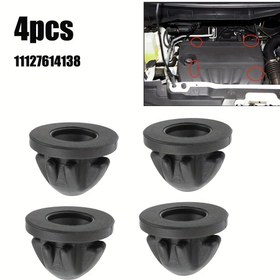 Resim 4 adet Motor Üst Kapak Trim Kauçuk Montaj Gömlek Bump Stop 11127614138 for bmw 1 2 3 4 5 6 7 SERİ X1 X2 X3 X4 X5 X6 Min için 
